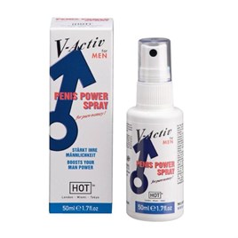Hot V-Aktiv Penis Power Erkeklere Özel Spray 50ml